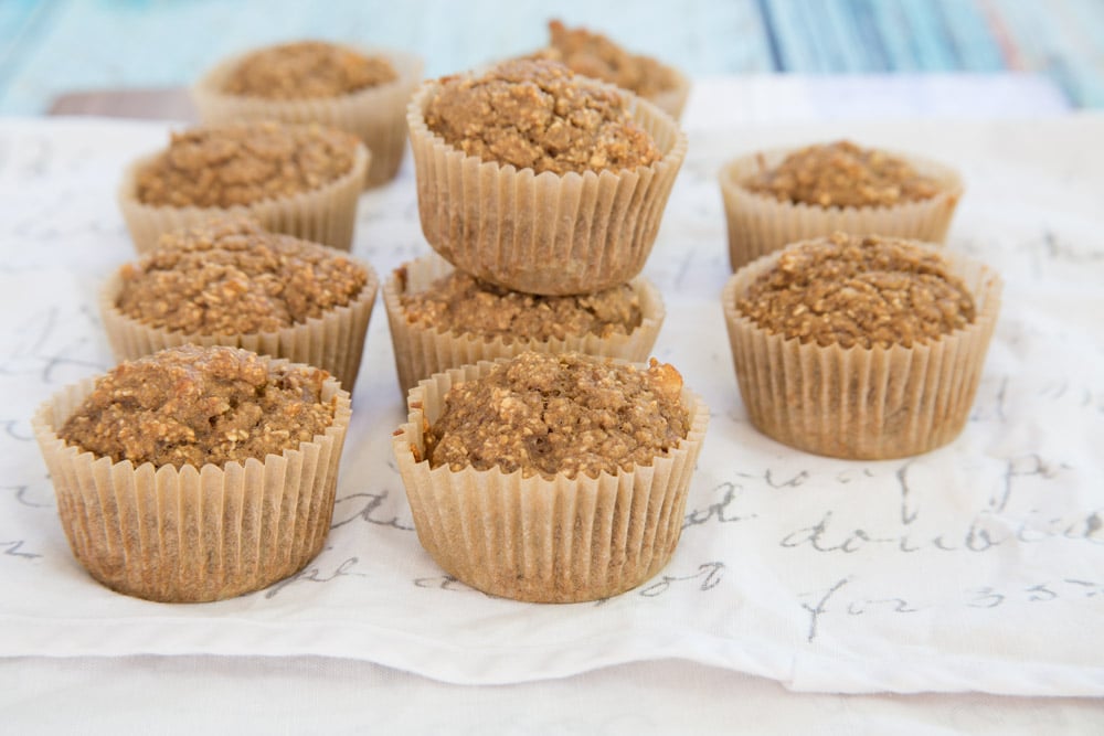 accept your gorgeous body exactly as it is right now + whole food plant based banana walnut muffins