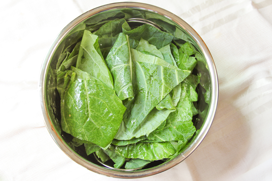 5_whole_food_plant_based_steamed_garlicky_lemon_greens_ingredients_top_shot