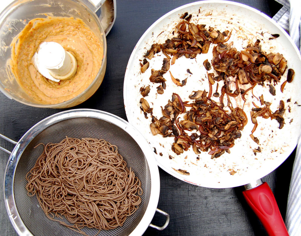 Healthy Poop Explained + Soba Noodles with Veggies & Avo Sauce