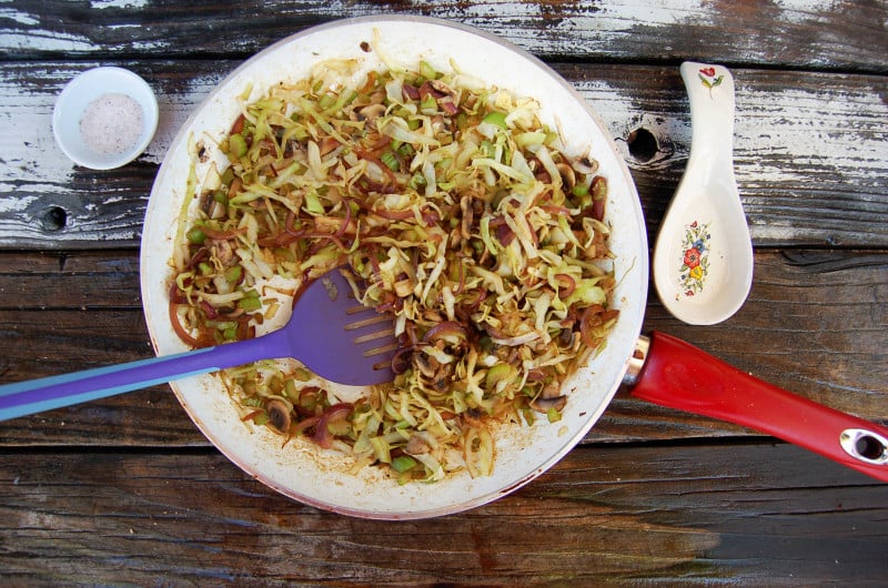 Garlicky Sauteed Cabbage - Trial and Eater