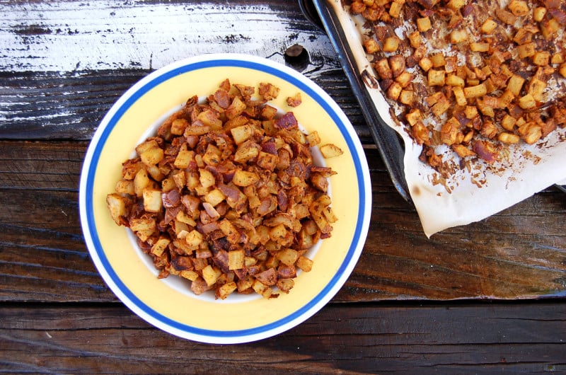 Crispy Seasoned Roasted Baby Potatoes - Peanut Butter and Jilly