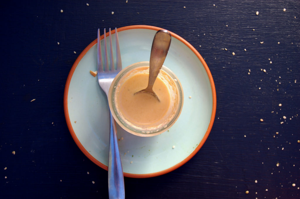 baked_tofu_green_salad_dressing