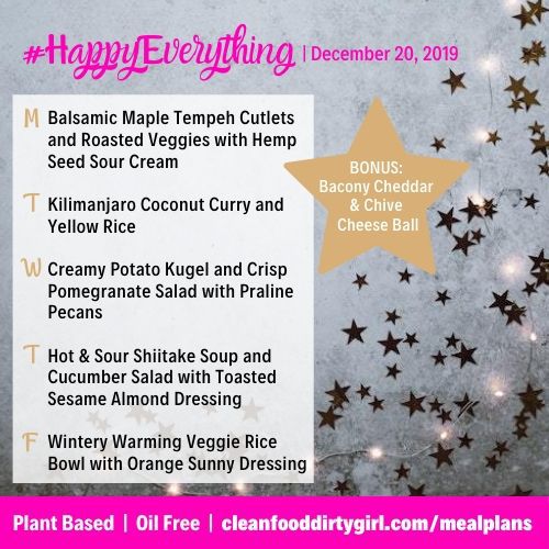 Happy Everything plant-based meal plan