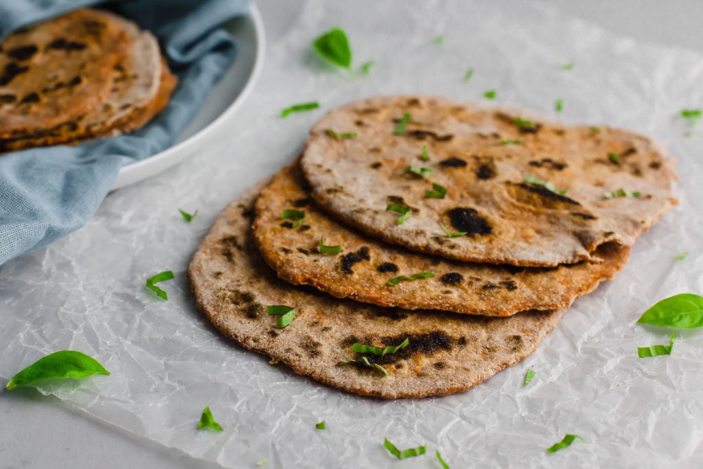 Sweet Potato Flatbread (oil-free) What to Do When You Can't Get Certain Whole Food Plant Based Ingredients