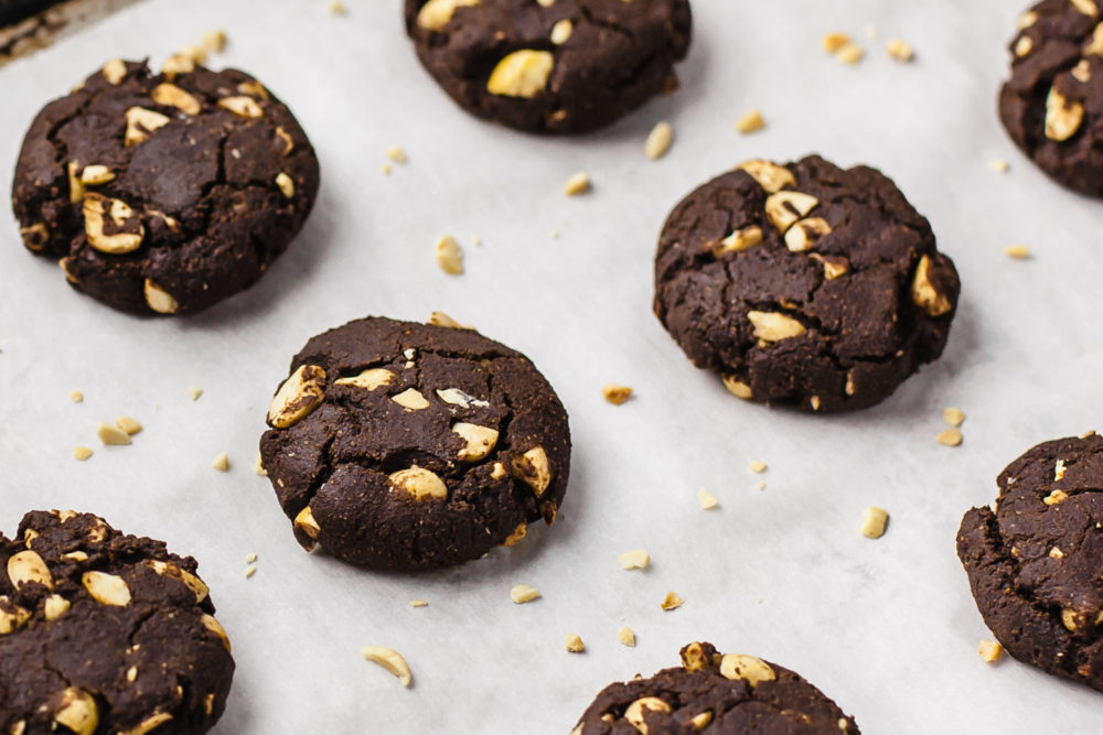 Molly and Erica Talk Human Stuff + Plant Based Chocolate Peanut Cookies