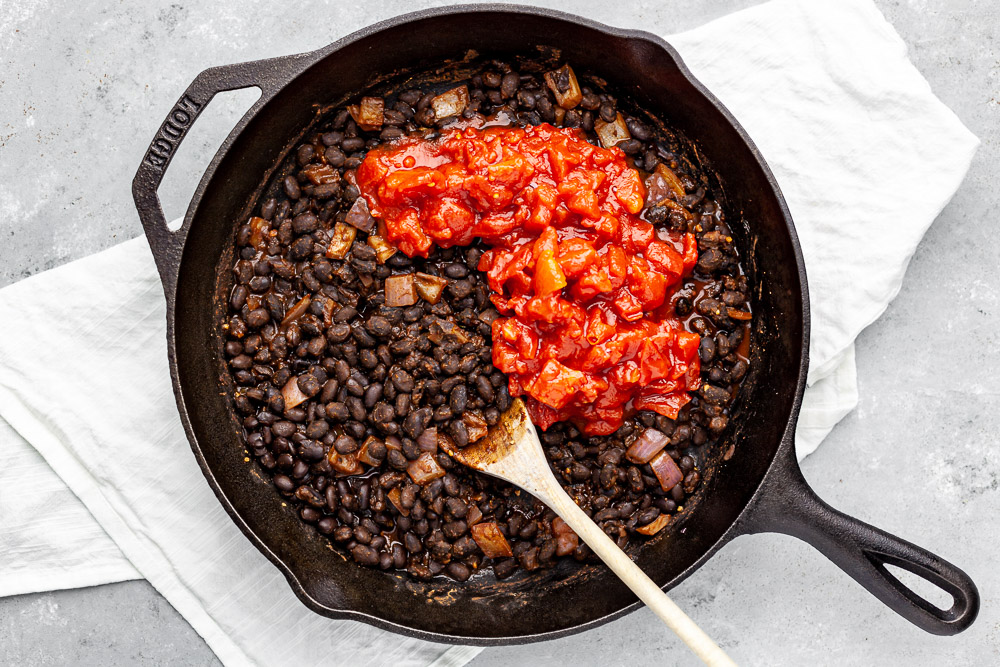 black beans from a can recipe