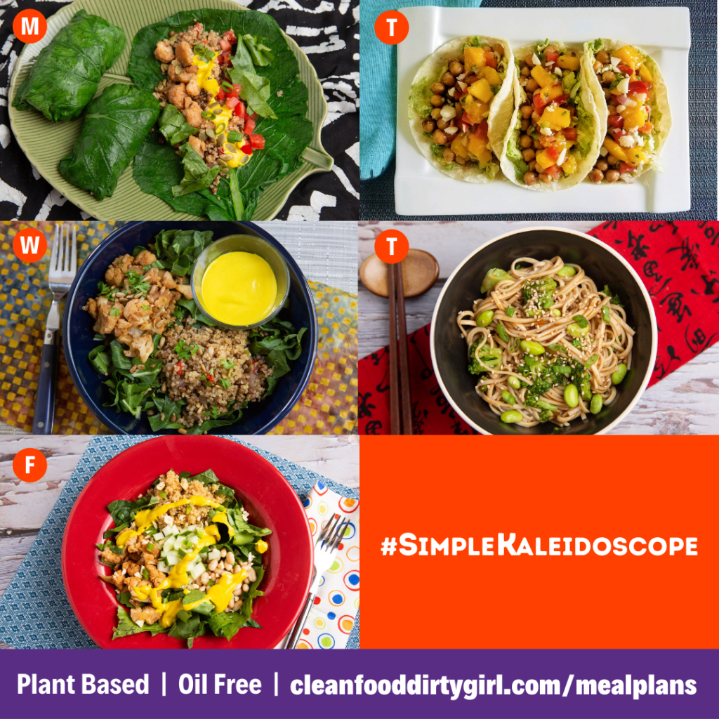 Simple Kaleidoscope Gluten Free Meal Plan