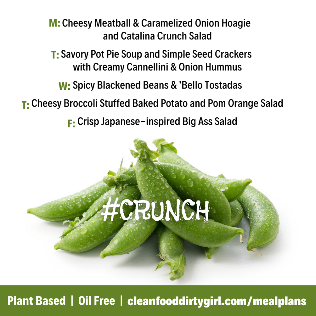 crunch gourmet menu