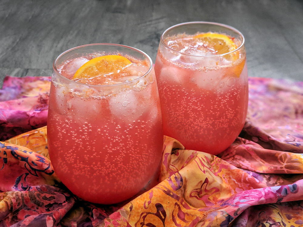 parkling Orange-Pom Spritzer