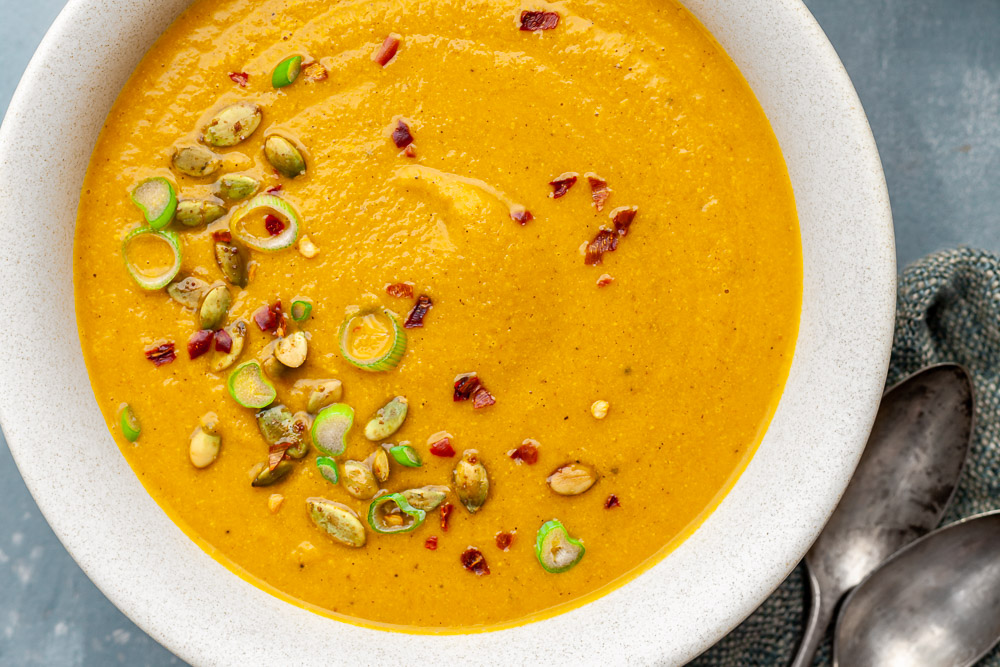 gluten free creamy pumpkin soup