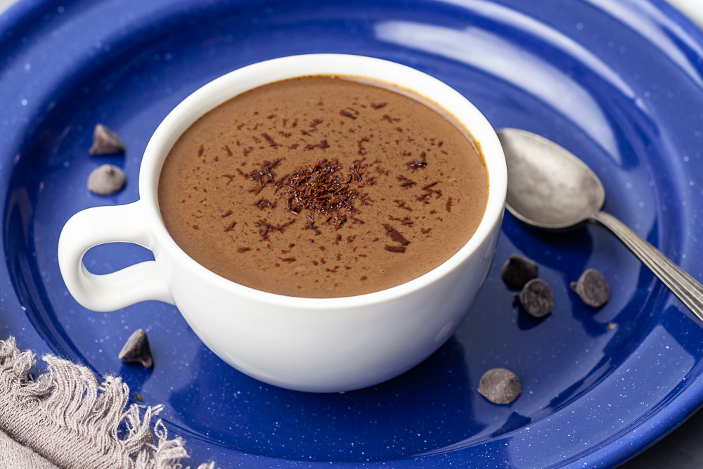 plant based double chocolate hot cocoa recipe