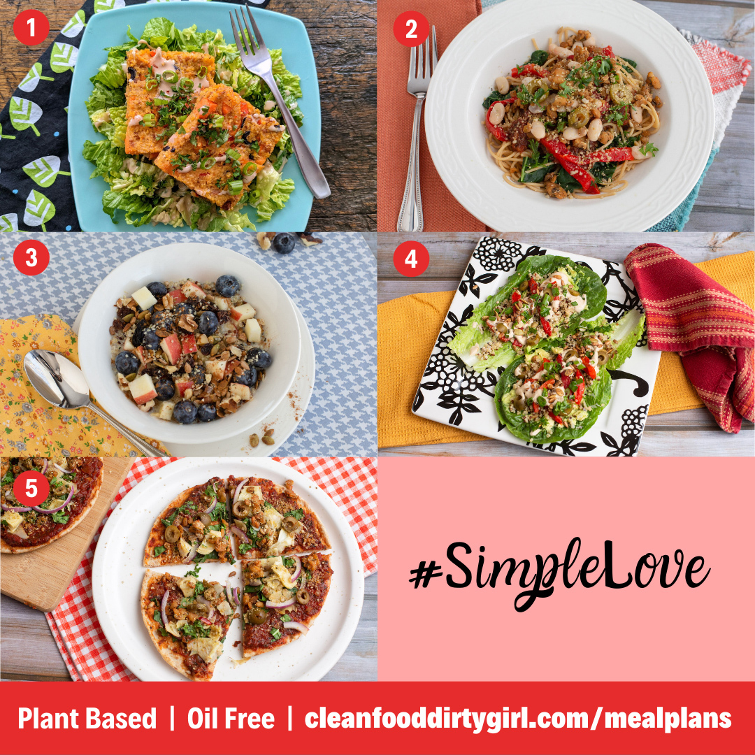 Valentines Meal Plan Plant Based