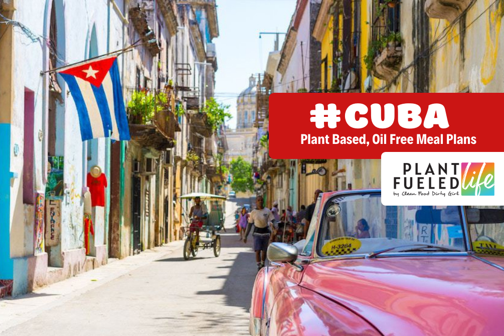 cuban whole-food plant-based vegan menu cuban