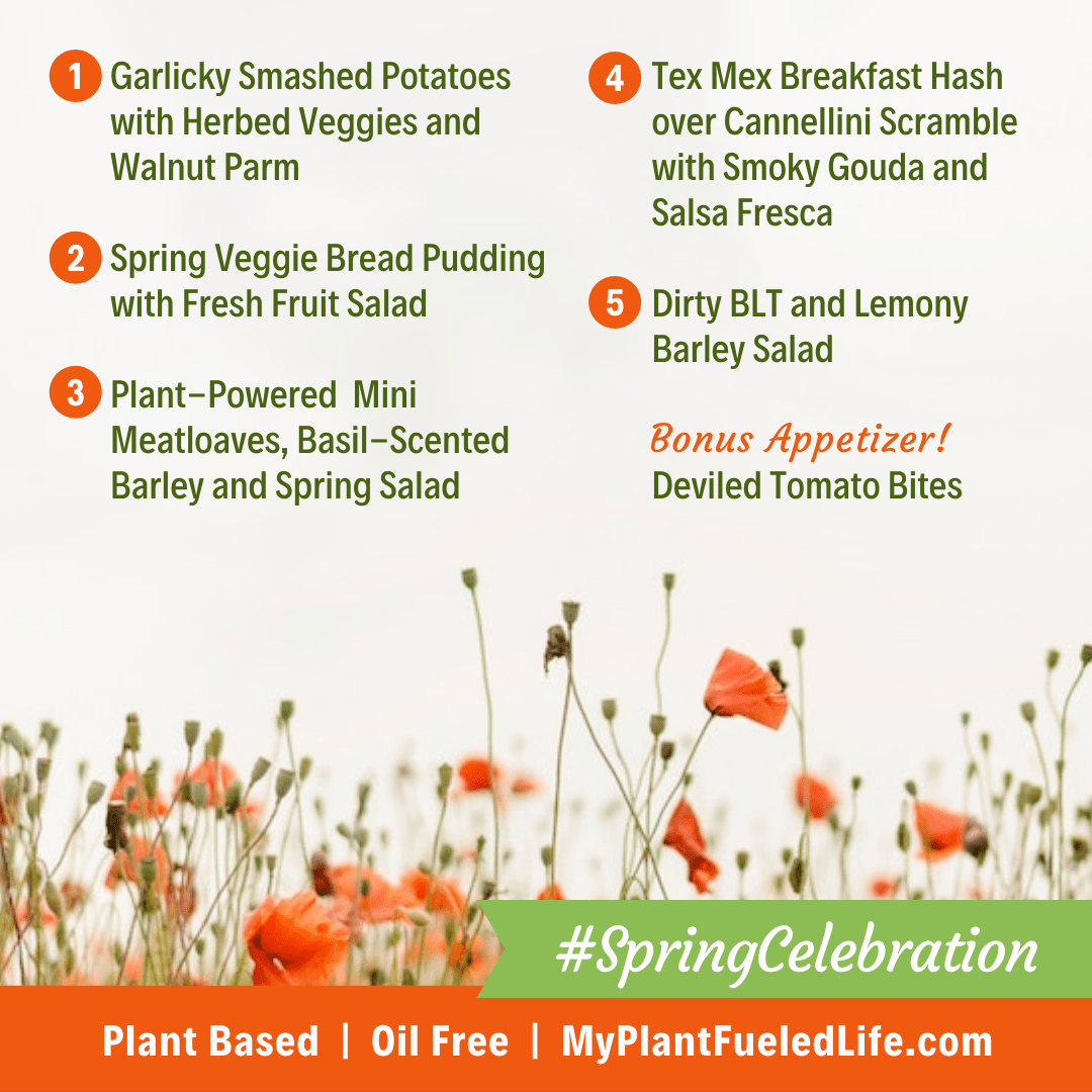 Plant Based Spring Meal Plan