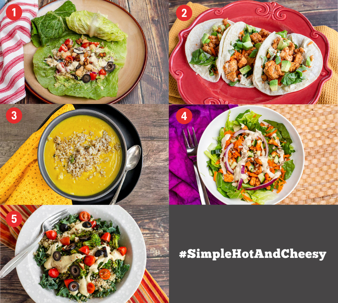 Simple Hot and Cheesy Gluten Free Meal Plan