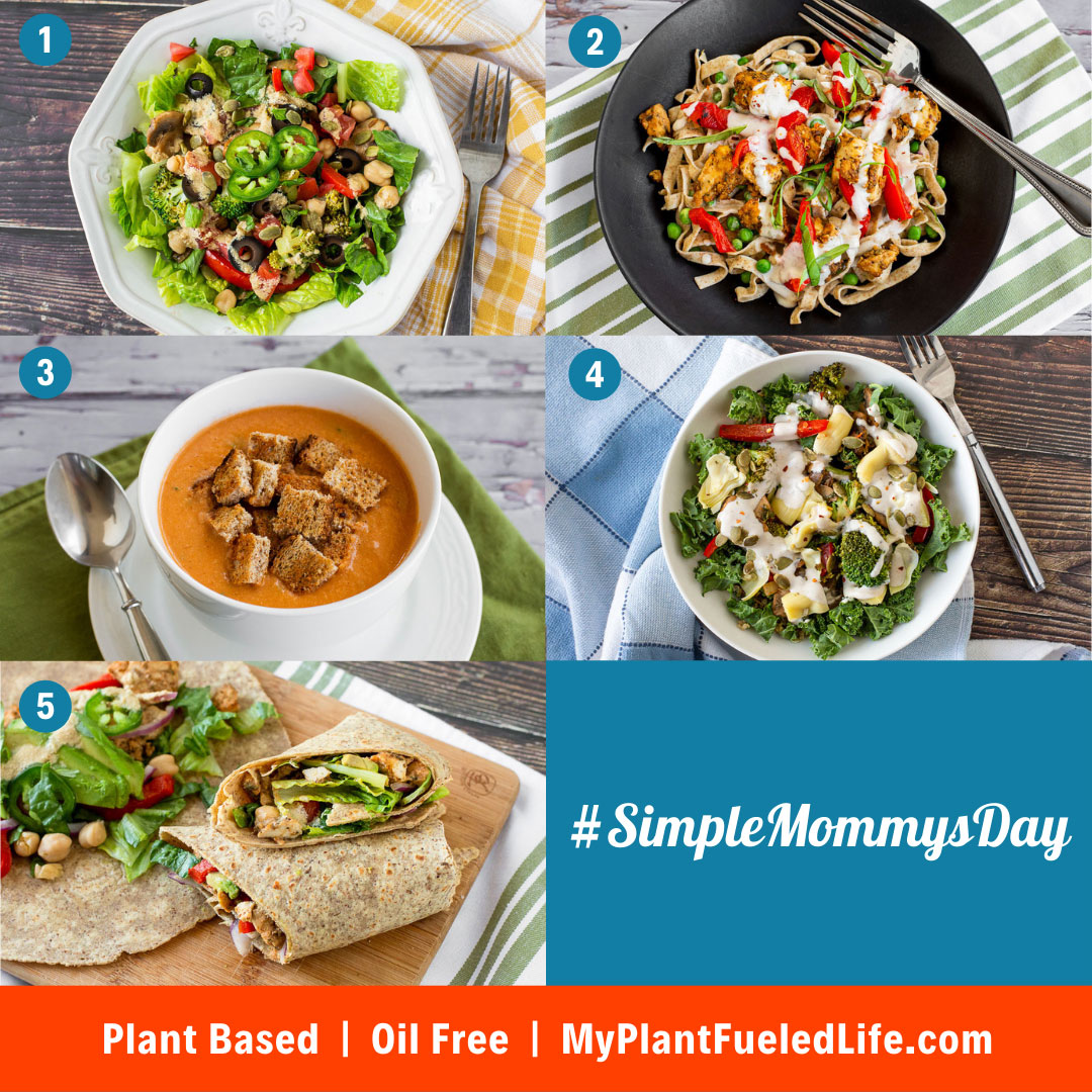 Mommy's Day Brunch Gluten Free Simple Plant-Based Meal Plan