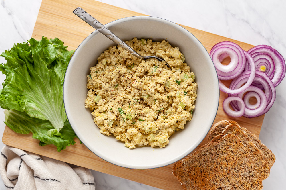 tofu egg salad recipe