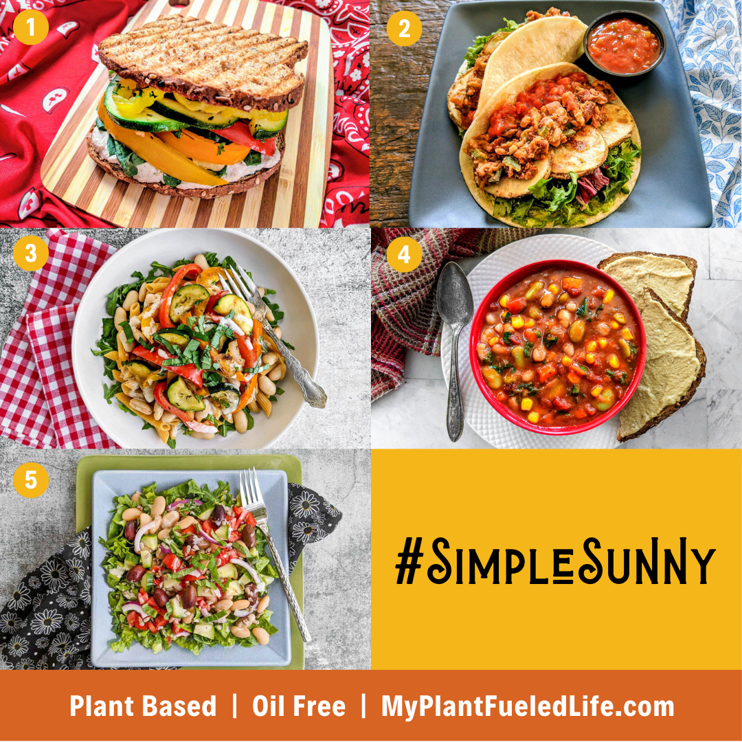 Simple Sunny Plant Based Meal Plan Plant Fueled Life