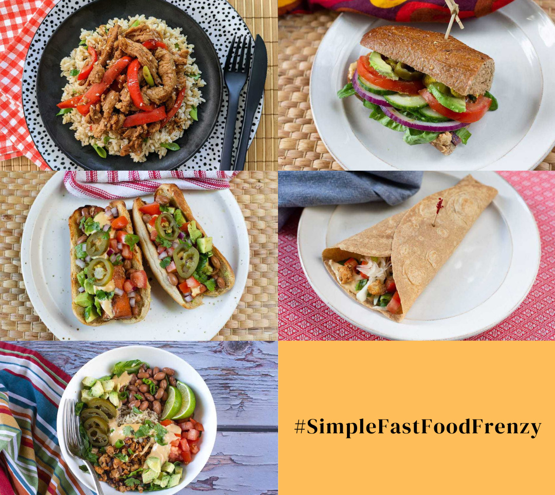Simple Plant Based Fast Food Frenzy Plant Based Meal Plan