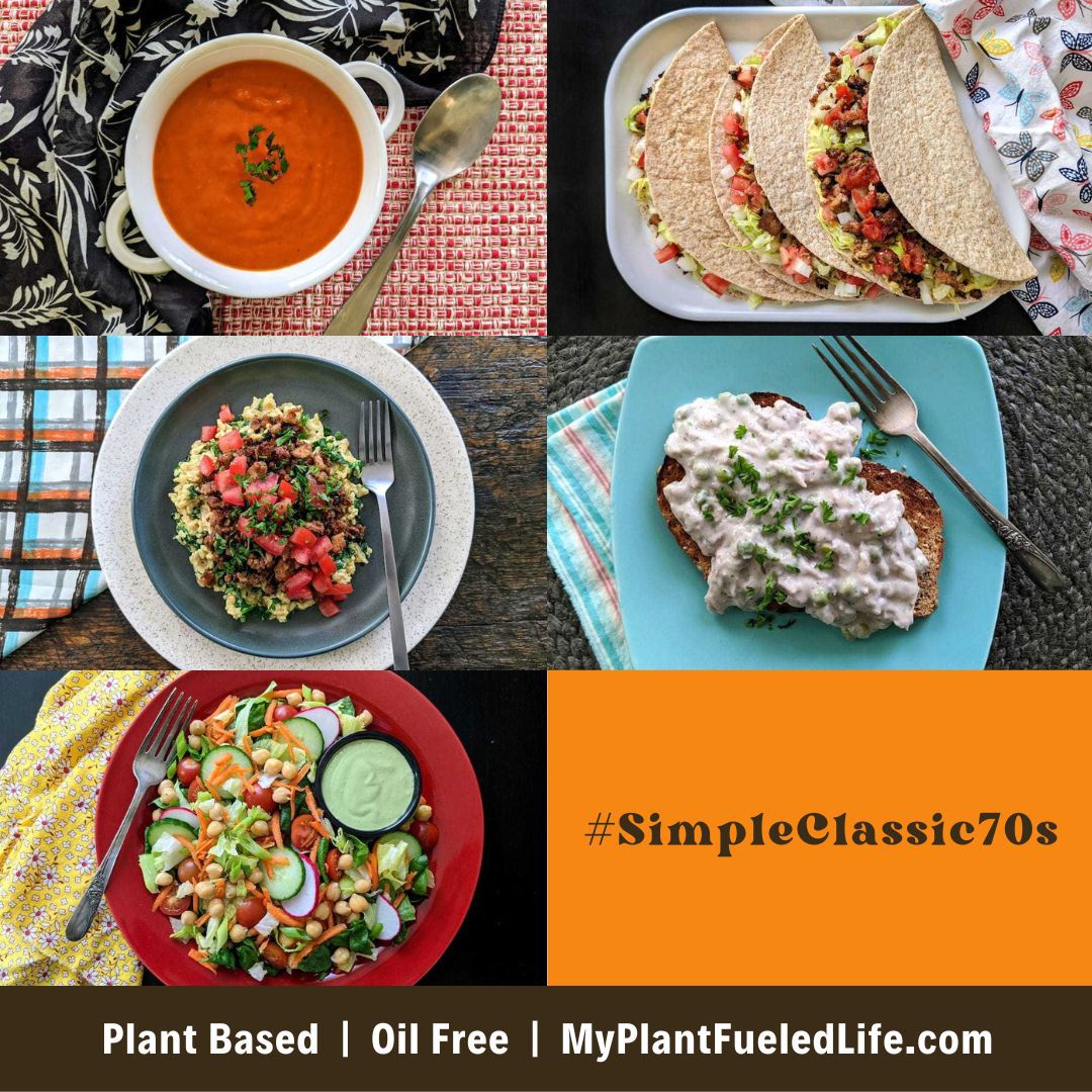 Simple Vegan Classic 70s Plant Based Meal Plan