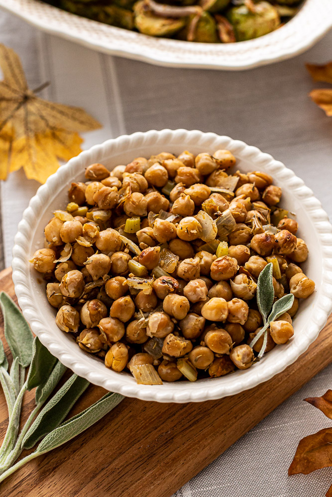 savory autumn chickpeas