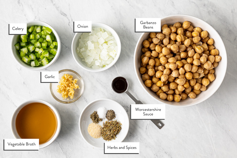 savory autumn chickpeas ingredients