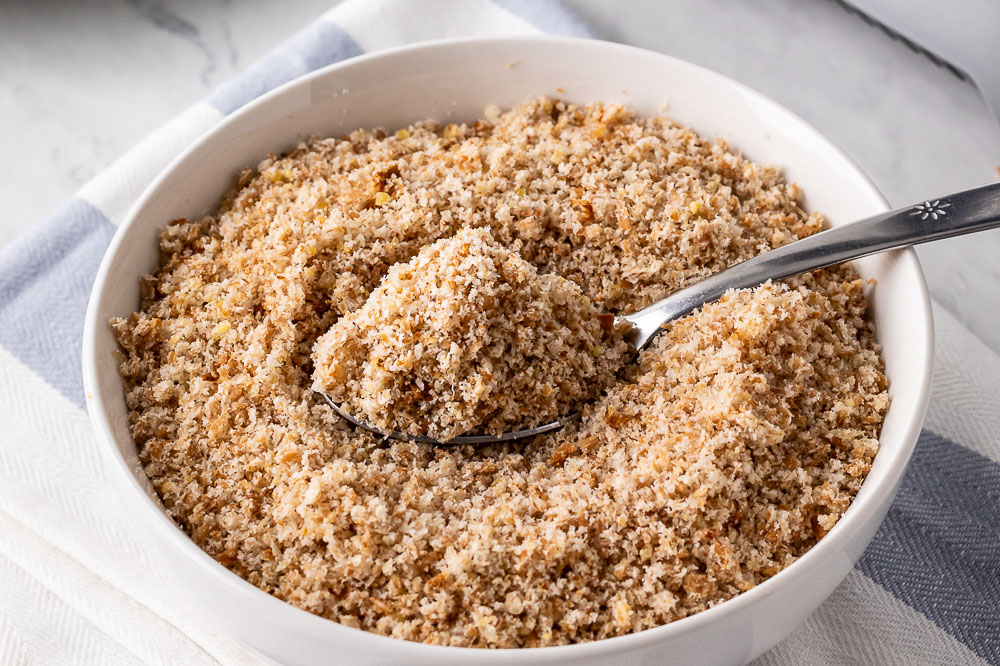 step by step gluten free breadcrumbs