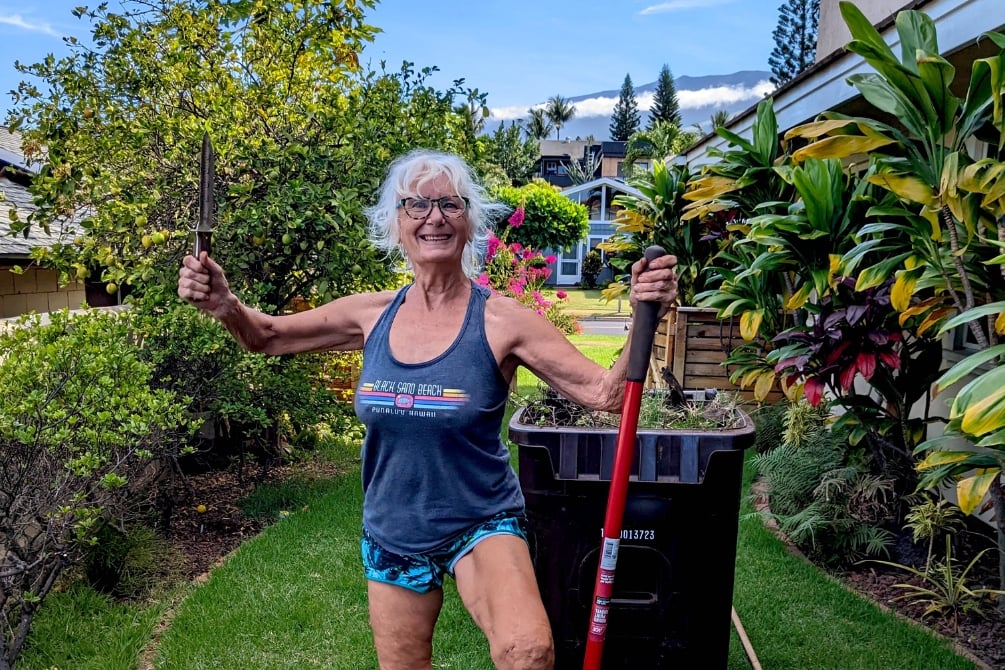 How my 79 Year Old Mom Became Our Gardener