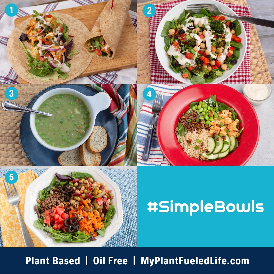 Simple Bowls Whole-Food Plant-Based Meal Plan