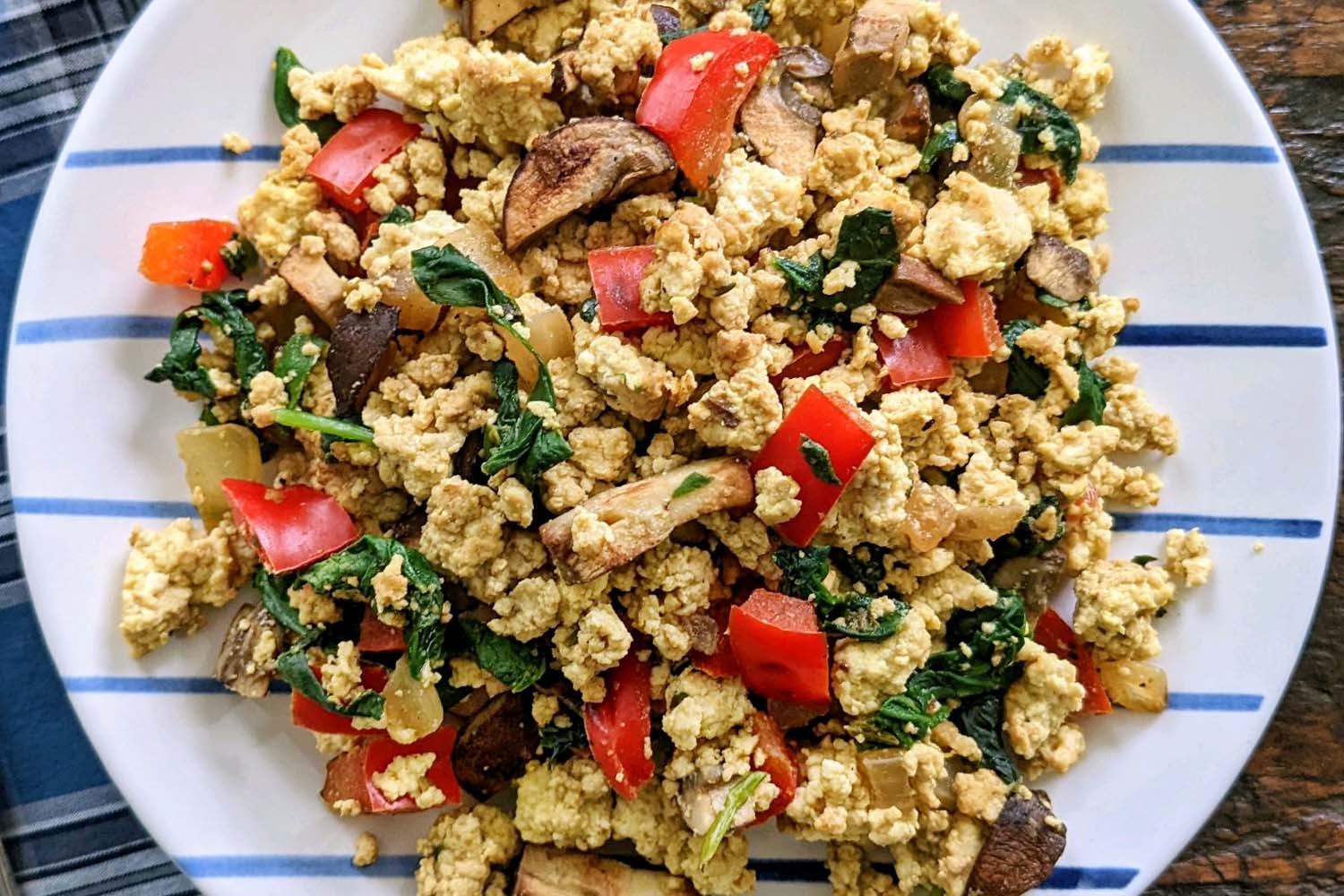 Veggie Tofu Scramble