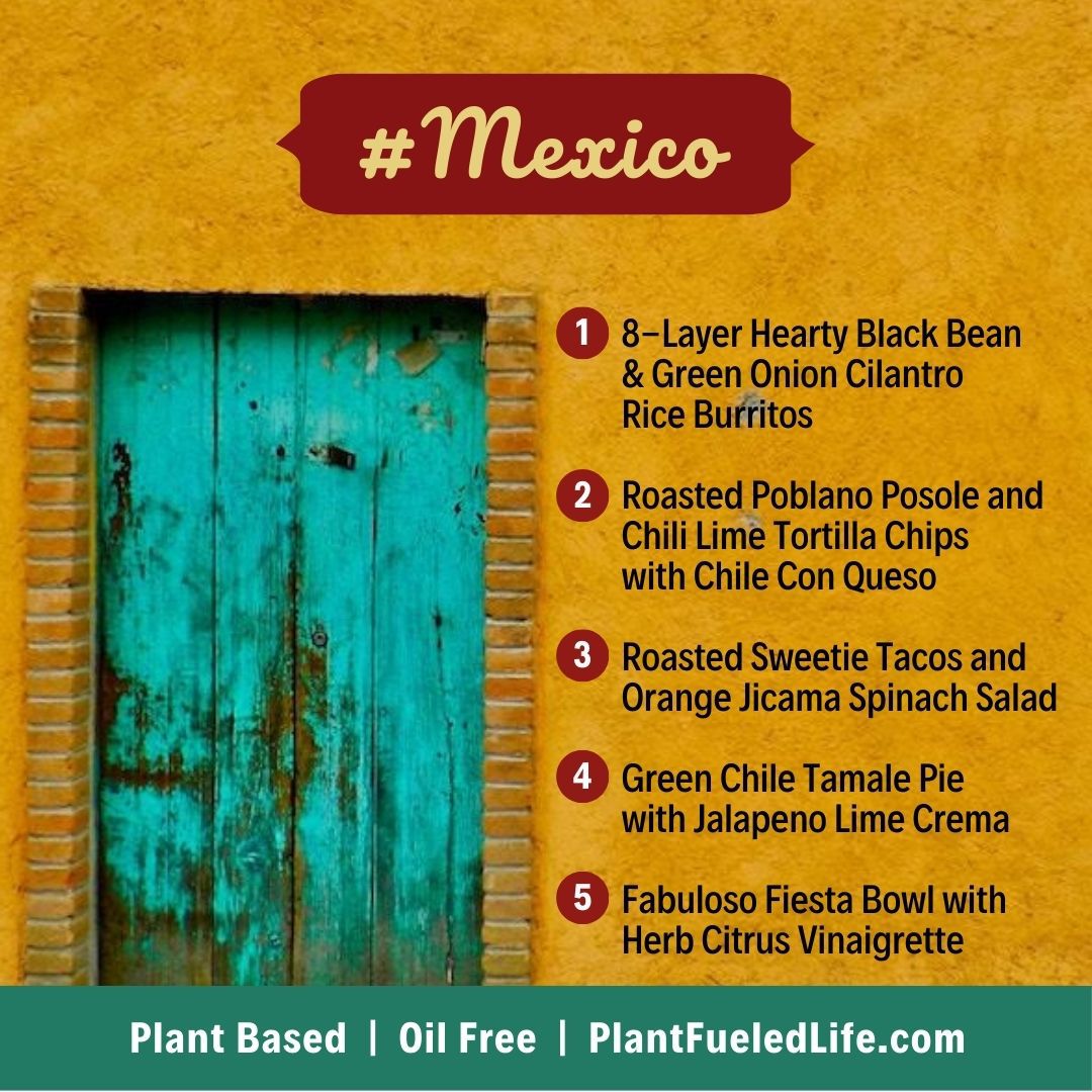 Oil Free Vegan Mexico Meal Plan Clean Food Dirty Girl