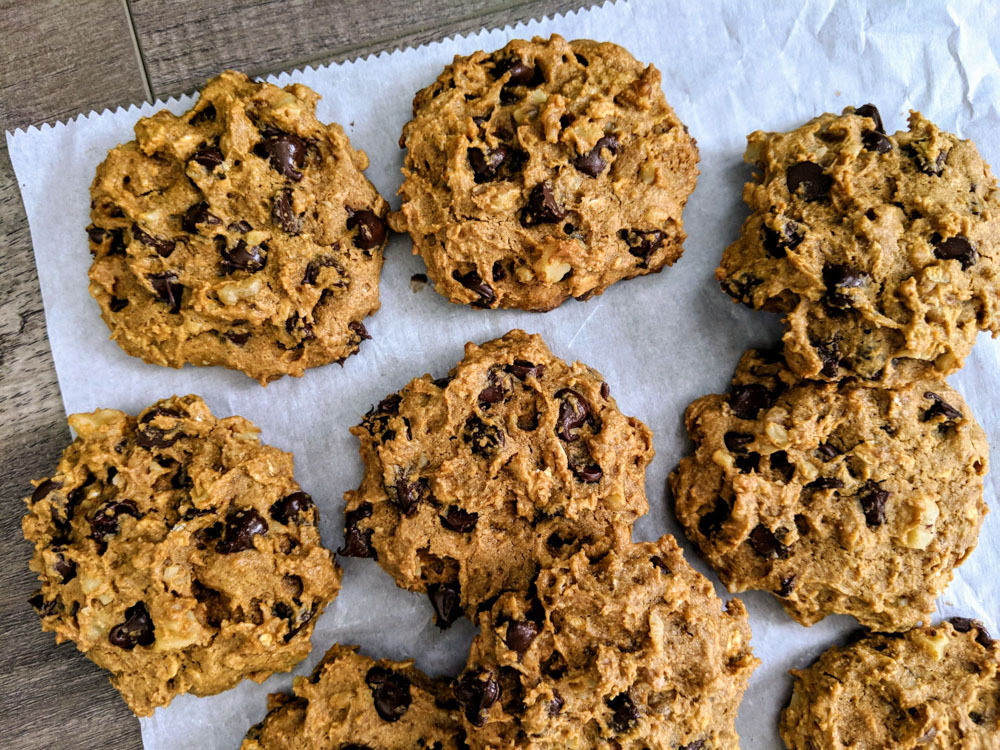 Jumbo Vegan Chocolate Chip Cookies