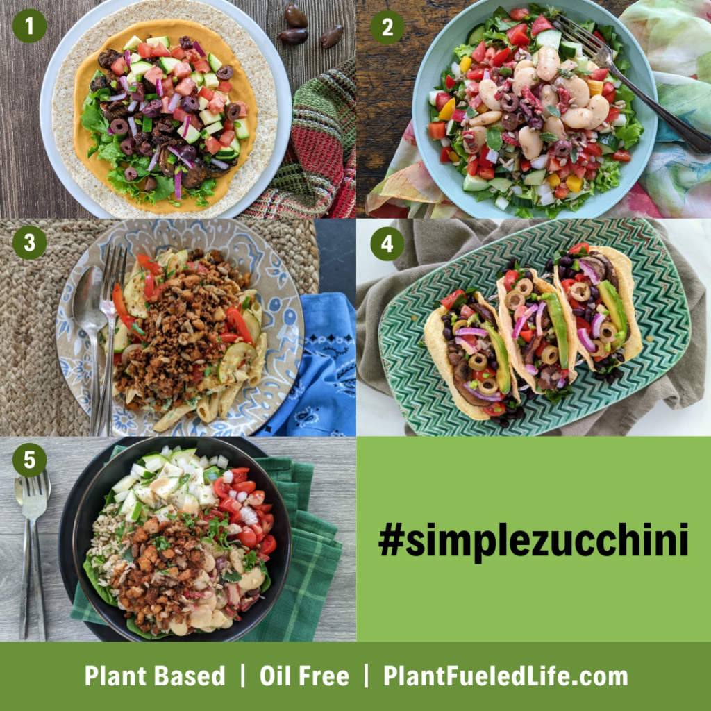 Simple Zucchini Vegan Healthy Meal Plans