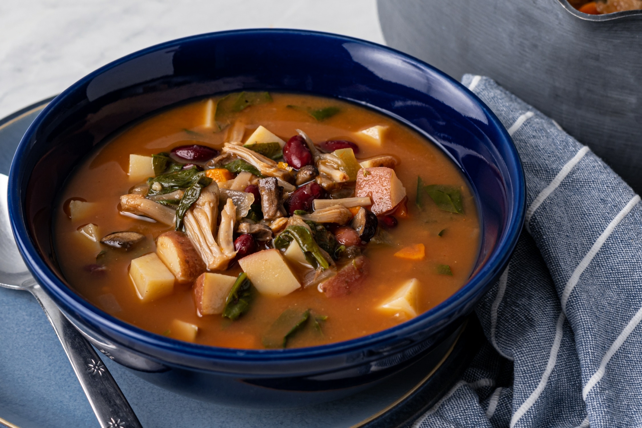 Vegan Jackfruit Brisket Stew