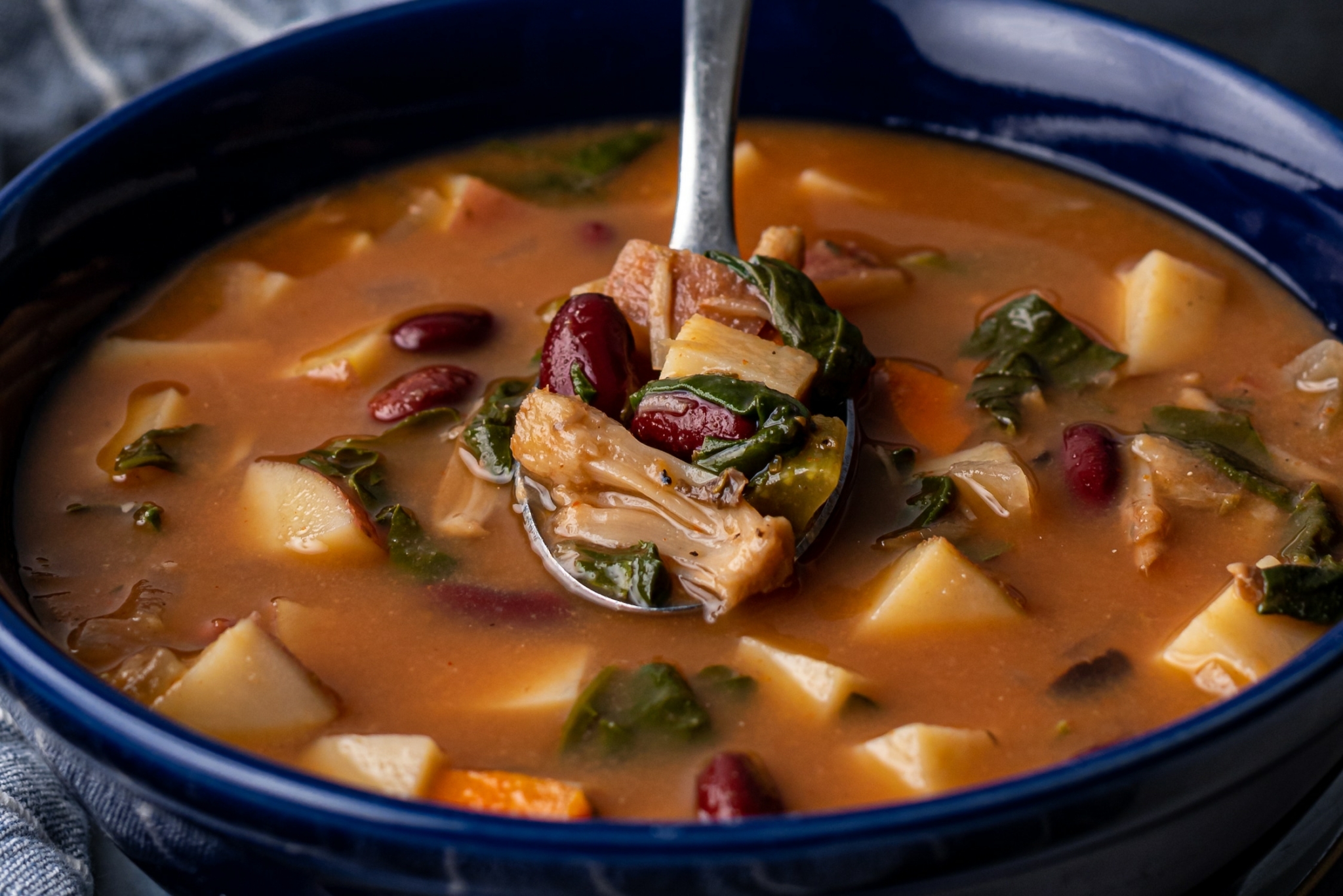 Vegan Jackfruit Brisket Stew