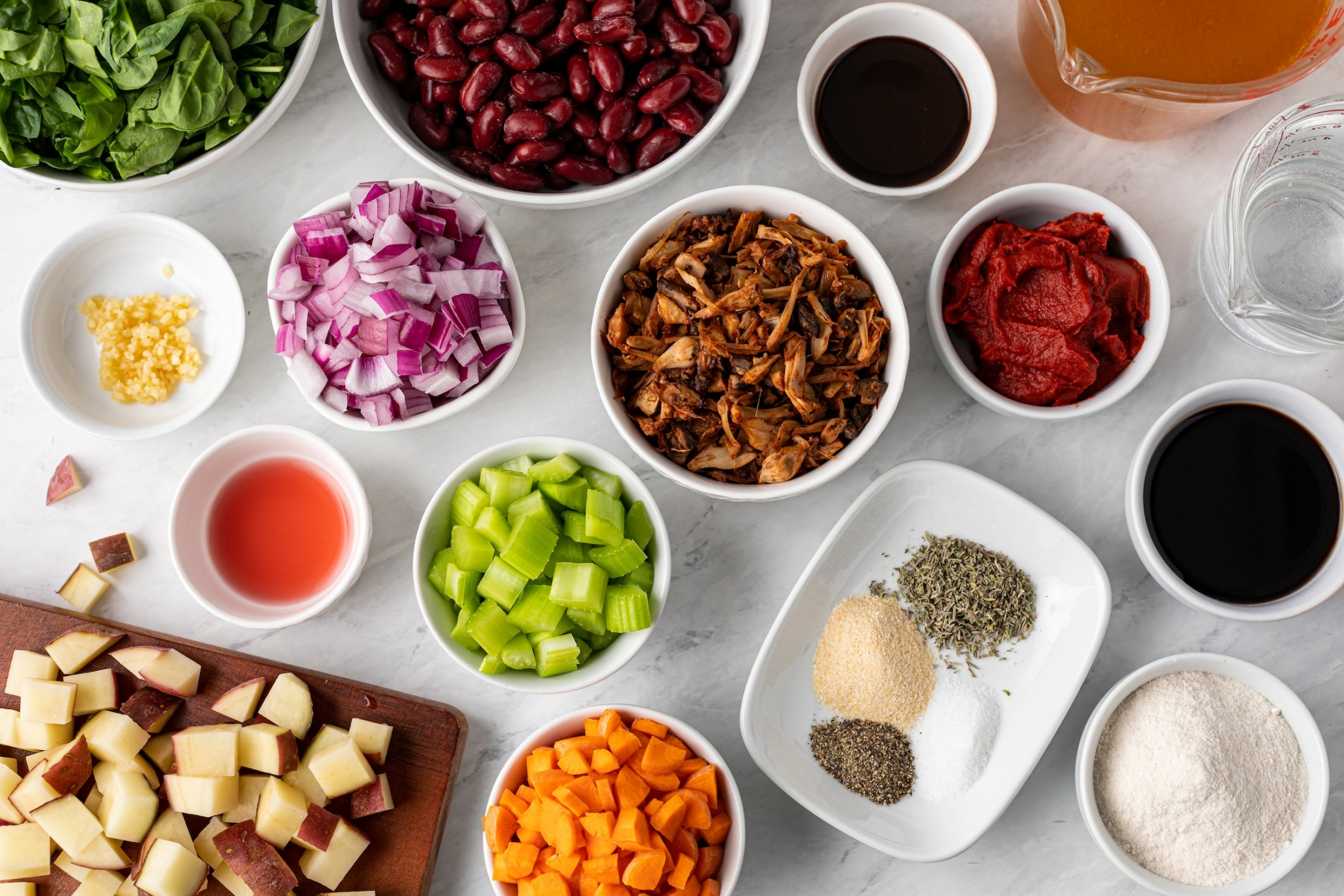 Vegan Jackfruit Brisket Stew