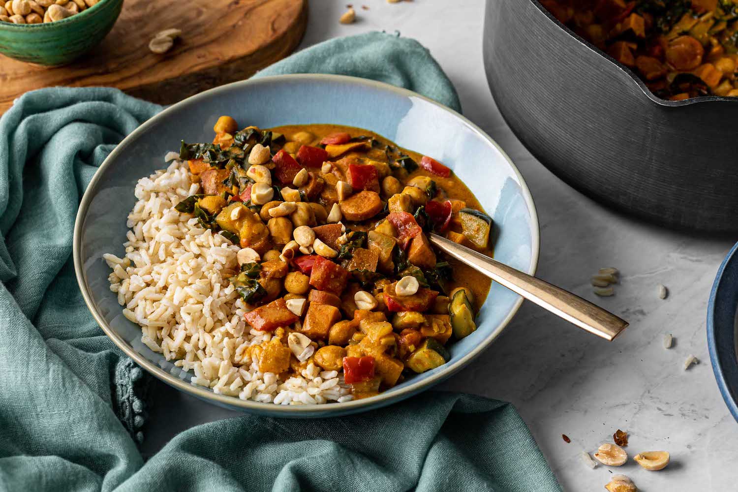 Kilimanjaro Coconut Curry | Healthy & Rich