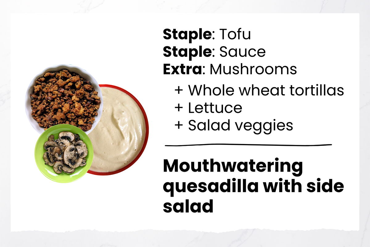 Mix & Match A Creative Approach to Planning Plant Based Meals