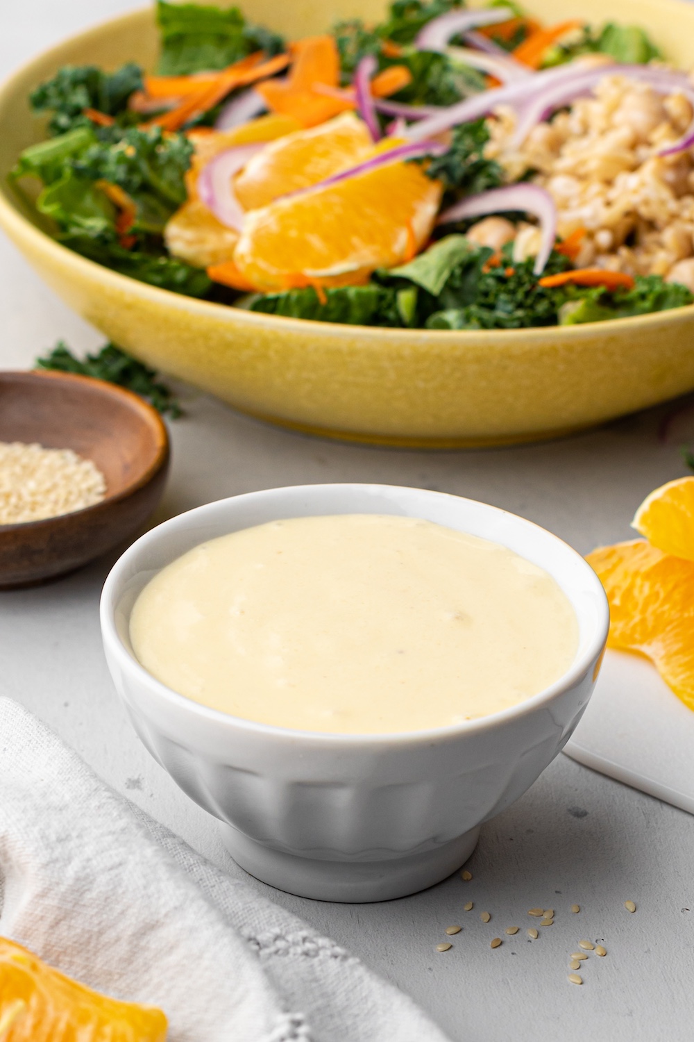 Oil-Free Orange Sesame Dressing | Clean Food Dirty Girl