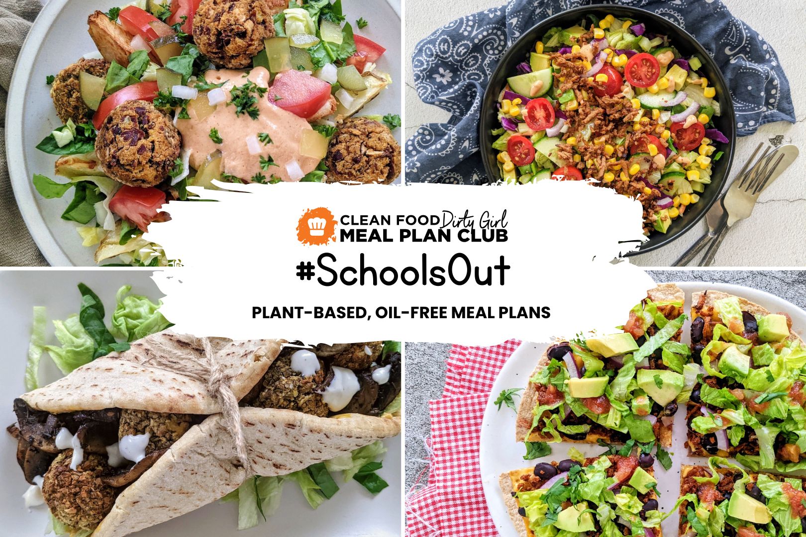Schools Out Family-Friendly Vegan Meal Plan
