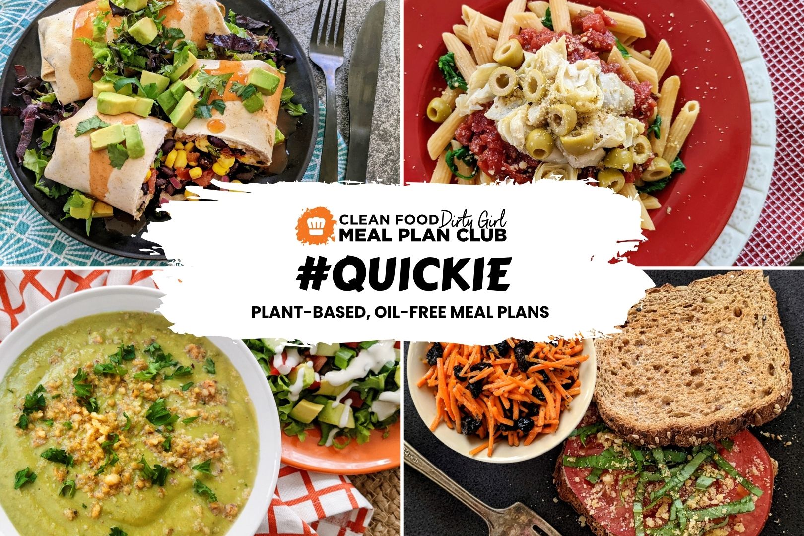 Quickie Vegan Plant Based Meal Plan