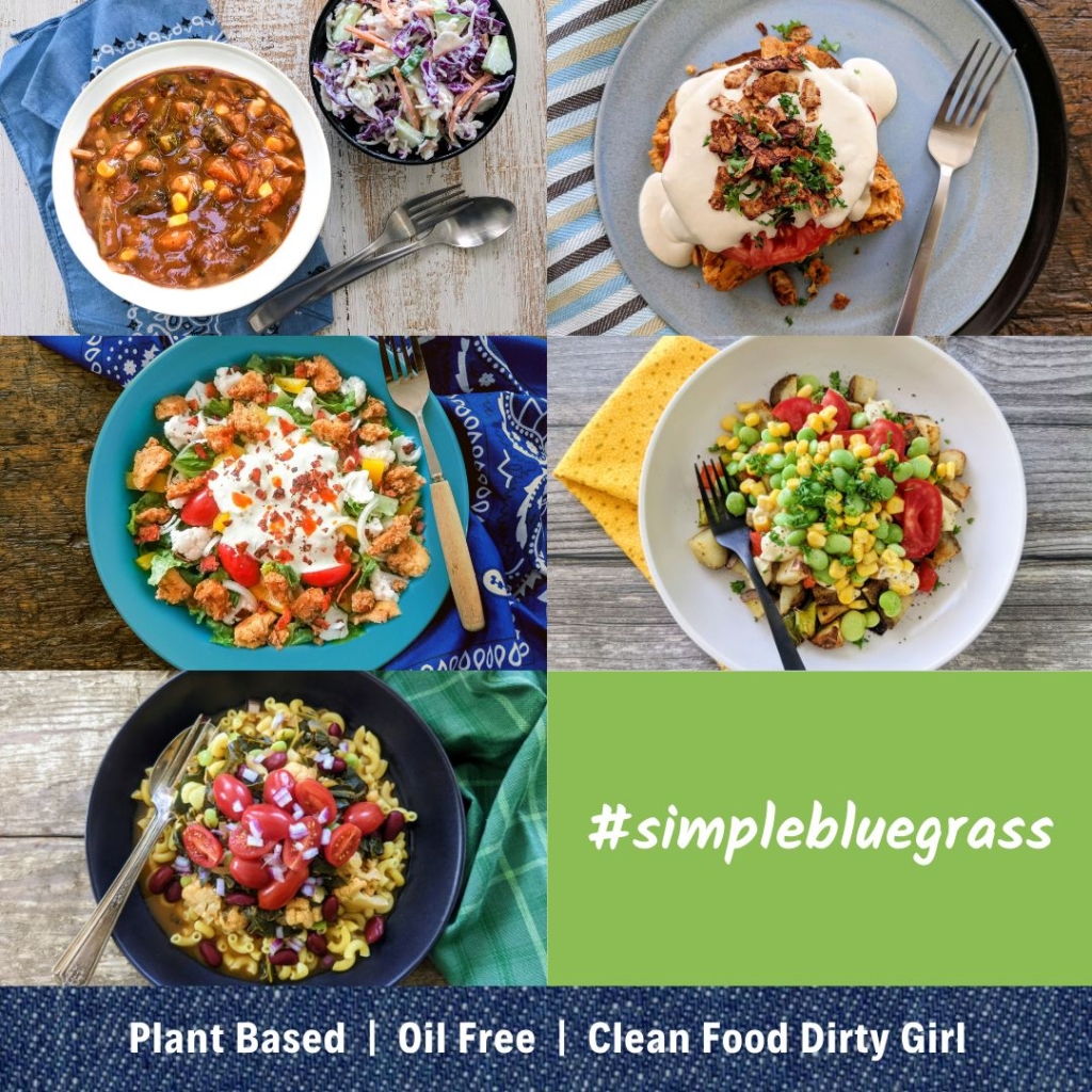 Simple Plant Based Kentucky Menu