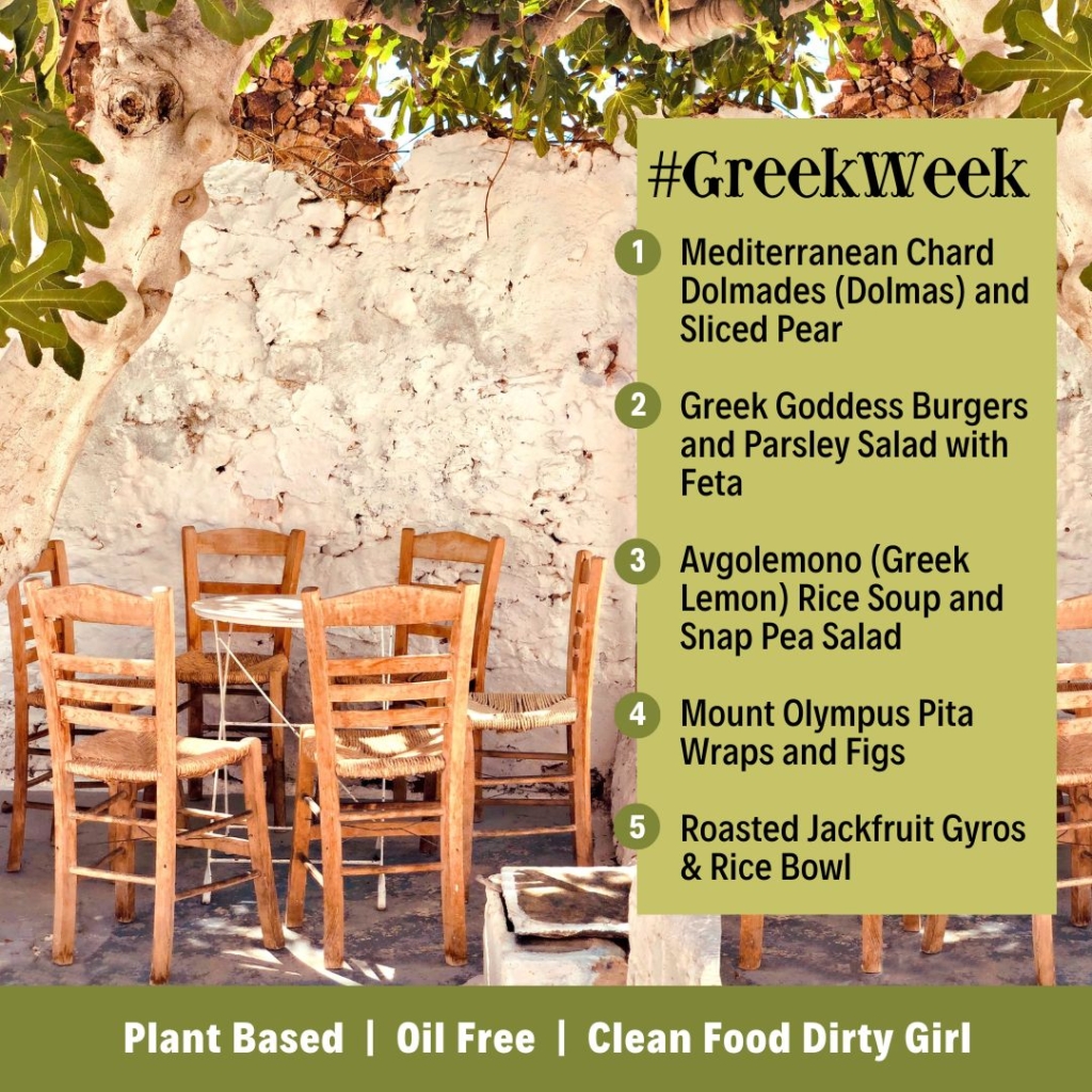 vegan greek food meal plan