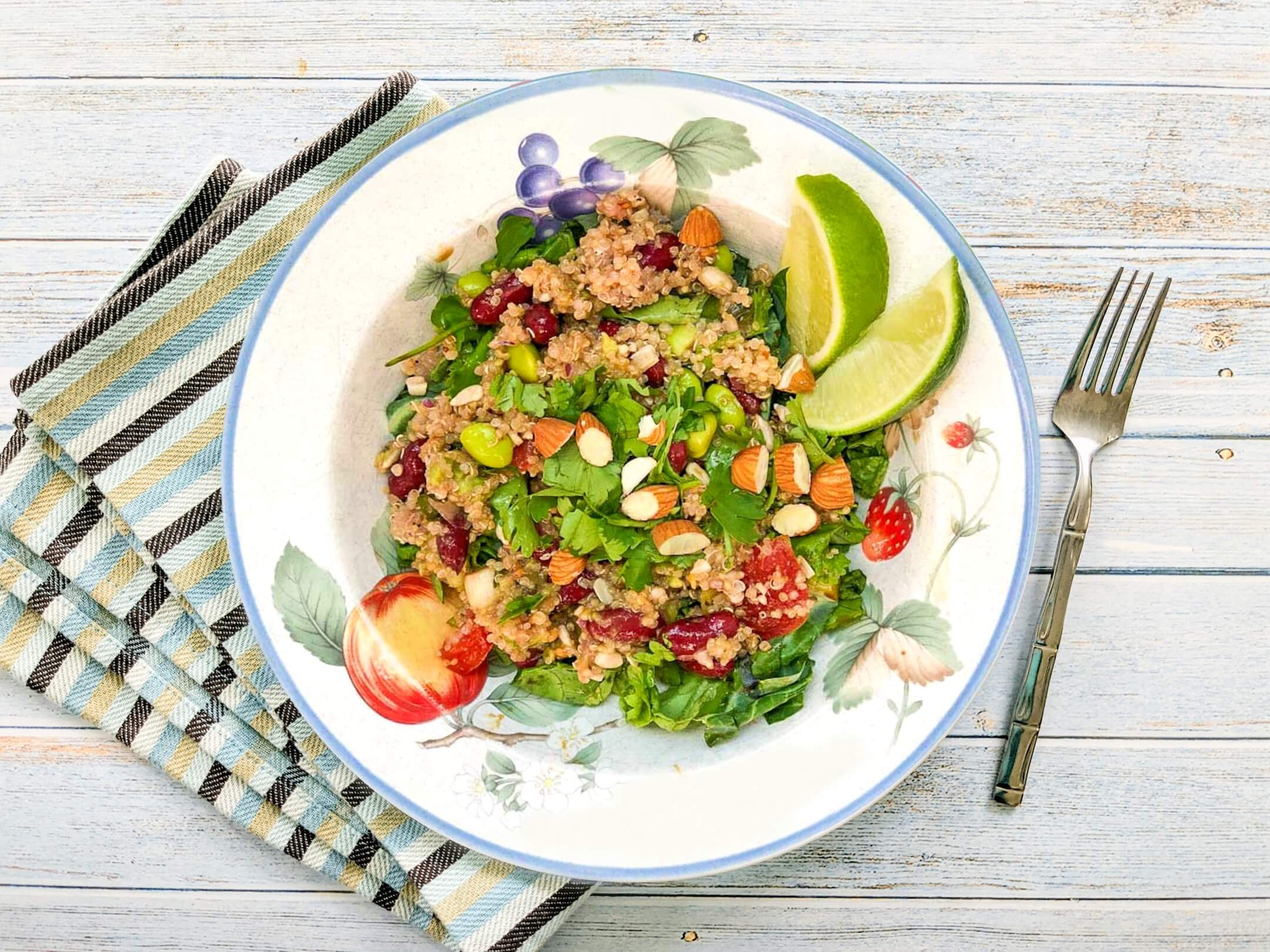 Vegan Beatnik Bean Avocado Quinoa Salad