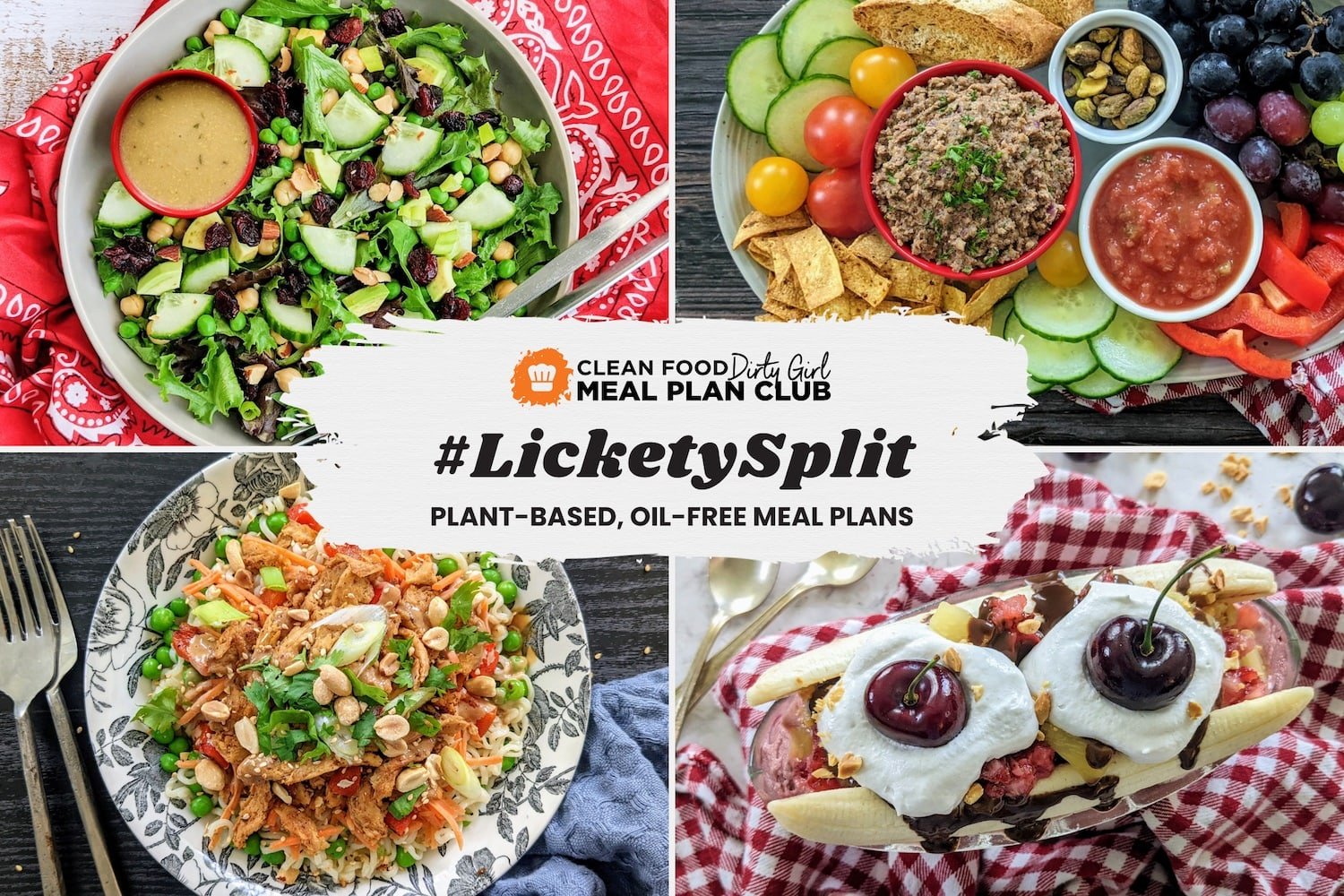 Lickety Split Quick Plant-Based Meal Plan