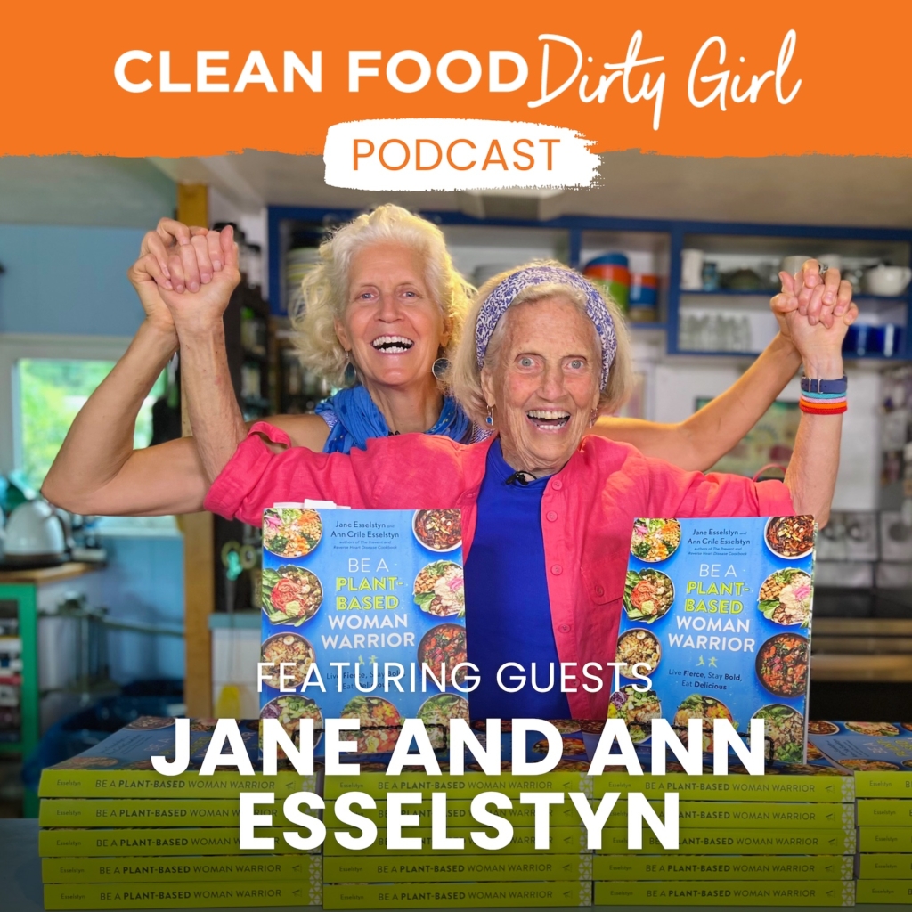 Jane and ann Esselstyn Plant-Based Warrior Womain Authors