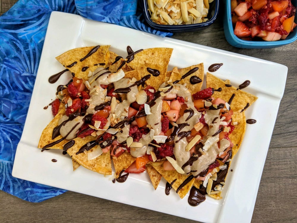  Sweet Summer Choco-Nachos.