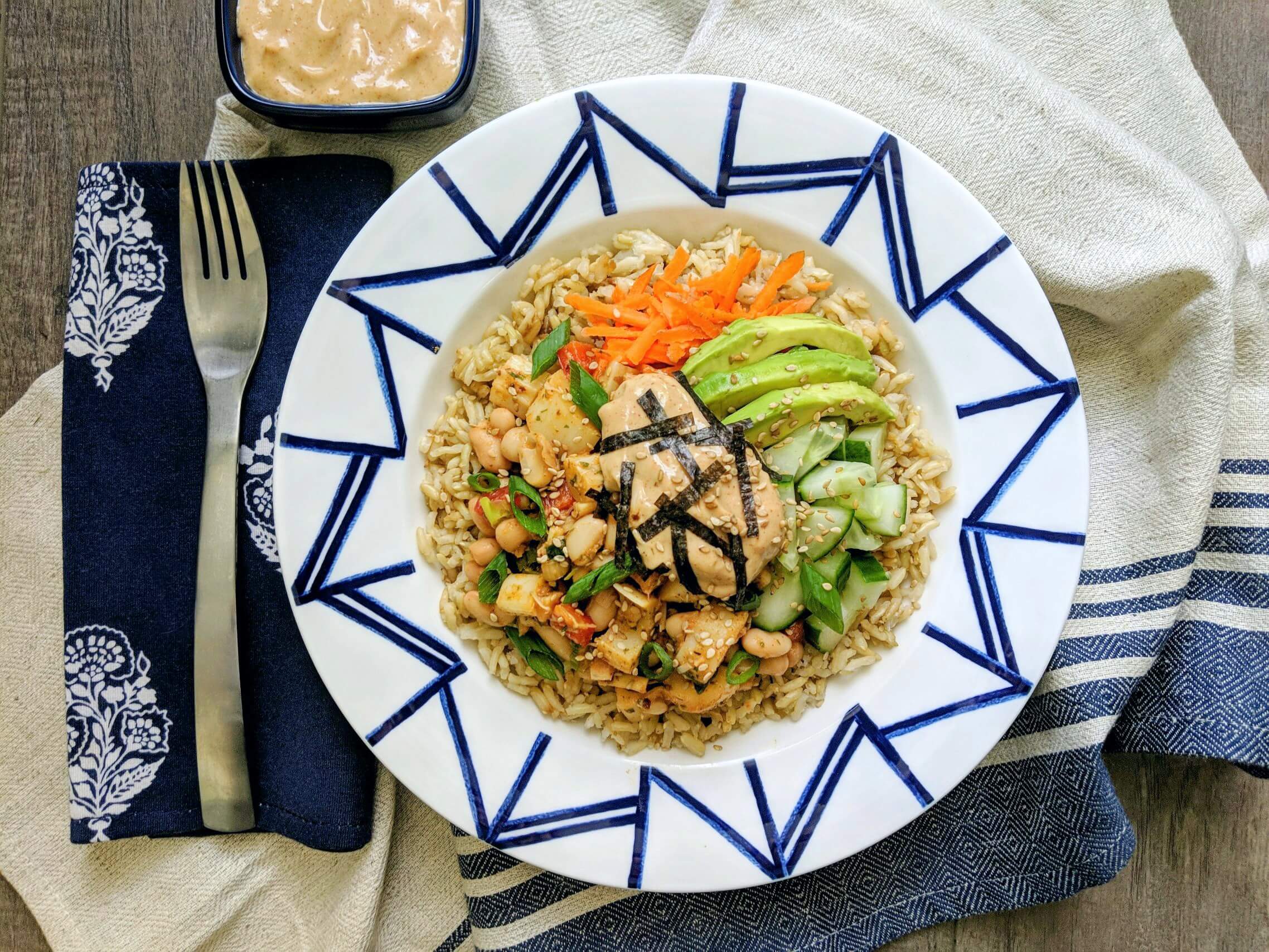 California Roll Spicy Mayo Sushi Bowl