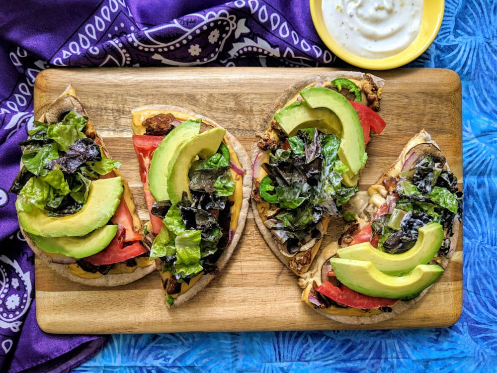 Golden State Club Pita Pizzas
