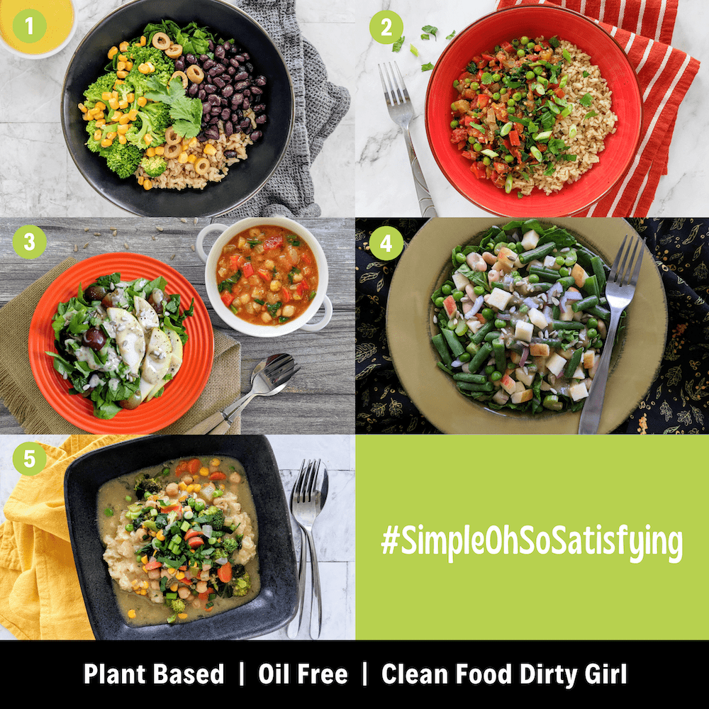 simple oh so so satisfying plant based meal plan